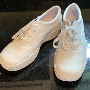 Keds... white leather